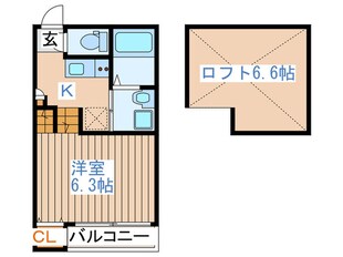 FERIO仙台の物件間取画像